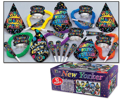 New Year Eve Party Assortment Box (New Yorker) (88250-NR) - Mad Parties & Supplies