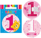 Badge - 1st Birthday - Mad Parties & Supplies