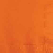 Napkins - Dinner -  Orange Peel (Pkt 20) (52220.05)
