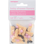 Baby Shower Favours - Sleeping Babies - Mad Parties & Supplies