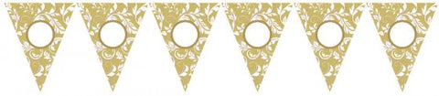 Personalised Banner Kit - Gold (129253) - Mad Parties & Supplies