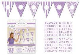 Personalised Banner Kit - Lilac (129254)