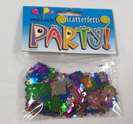Scatters - Presents & Stars (Multi) (400108) - Mad Parties & Supplies