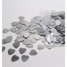 Scatters - Hearts - Silver (400150) - Mad Parties & Supplies