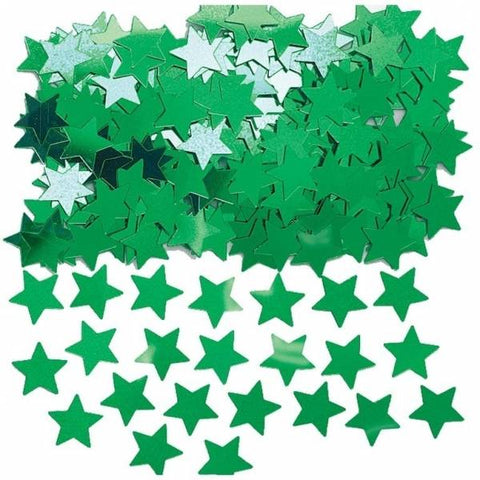 Scatters - Green Stars (400130) - Mad Parties & Supplies