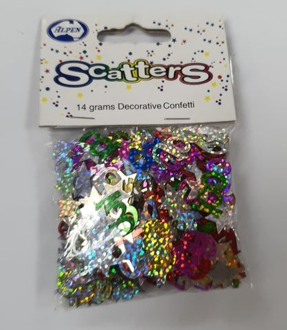 Scatters - 100th Multi - Mad Parties & Supplies