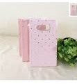 Paper Party Bags - Pink with Rose Gold Spots (A179635) - Mad Parties & Supplies