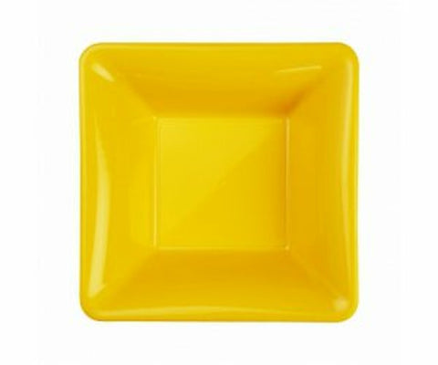 Square Dessert Bowls - Yellow - Mad Parties & Supplies