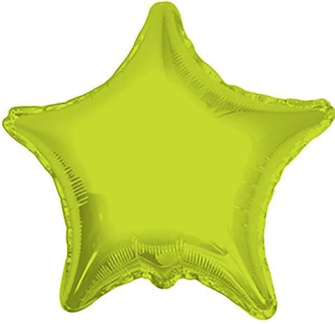 Foil - 36" (90cm) - Star - Lime (FHLIME)