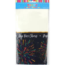 Tablecover - Trestle - Pop Fizz Cheers (E5473) - Mad Parties & Supplies