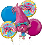 Balloon Bouquet - Trolls (World Tour) (4072401) - Mad Parties & Supplies